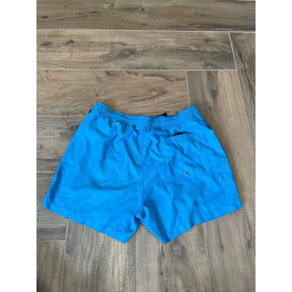 Quicksilver Men’s Blue Lined Summer Swim Trunks Large with pockets - Picture 4 of 4
